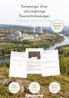 Vorschau - Unterrichtsreihen - Energie & Ressourcen – 10 große Lernwerkstätten Geografie & Erdkunde | Erneuerbare Energien, Energiewende, Kohle, Erdöl, Erdgas, Kernenergie, Rohstoffe, Bergbau, Lithium, Recycling & Nachhaltigkeit | Arbeitsblätter mit Lösungen - Seite 1