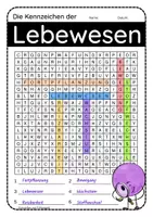 Vorschau - Arbeitsblätter - Suchsel Kennzeichen des Lebendigen / Lebewesen - Seite 2