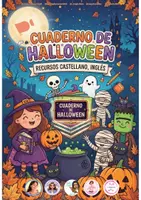 Aperçu - Jeux - Cahier d’Halloween en anglais et en espagnol - Page de couverture