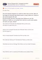 Vorschau - Arbeitsblätter - Kleine Gespenster-Lesegeschichten Klasse 1 - Seite 3