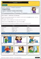 Vorschau - Arbeitsblätter - Imperatives – classroom rules (A1) - Deckblatt