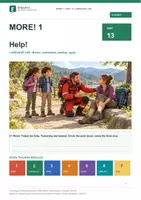 Vorschau - Stundenentwürfe - MORE! 1 Unit 13 (LP 2023) • ENGLIVA BUNDLE: Help! – Komplettpaket (7 Module) - Seite 3