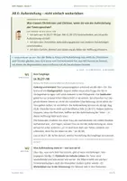 Vorschau - Stundenentwürfe - Religion: Unterrichtsreihe -Trauer, Abschied, Leben nach dem Tod - Seite 1
