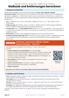 Vorschau - Arbeitsblätter - Maßstab und Entfernungen berechnen | Klasse 5/6 | Gratis-Arbeitsblatt + Lösung - Seite 3