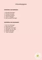Voorbeeld - Activiteitenbundel bewegend leren speciaal onderwijs - Pagina 2