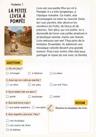 Aperçu - Feuilles d'exercices - Fiches de lecture sur la préhistoire et l'Antiquité - Page 2