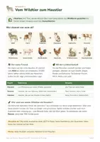 Vorschau - Arbeitsblätter - Haus- und Nutztiere – Biologie Kl. 5/6 - Seite 2