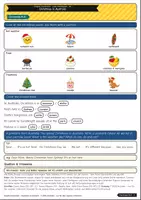 Vorschau - Arbeitsblätter - Christmas in Australia – summer fun (A1) - Seite 1