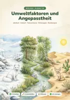 Vorschau - Arbeitsblätter - Umweltfaktoren und Angepasstheit Kl. 7/8 - Deckblatt