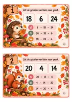 Voorbeeld - Getallen speurtocht t/m 30 Pluspunt 4.1. Blok 3 les 1 en 2 - Pagina 2