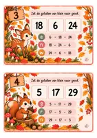 Voorbeeld - Getallen speurtocht t/m 30 Pluspunt 4.1. Blok 3 les 1 en 2 - Pagina 3