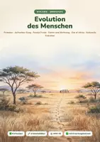 Vorschau - Arbeitsblätter - Evolution des Menschen – Biologie Oberstufe - Deckblatt