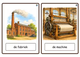 Voorbeeld - Woordenschatkaarten de moderne tijd - eerste leerjaar - Pagina 2