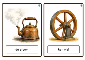 Voorbeeld - Woordenschatkaarten de moderne tijd - eerste leerjaar - Pagina 3
