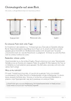 Vorschau - Unterrichtsreihen - Chromatografie & Farbstofftrennung – Große Lernwerkstatt Chemie | Papierchromatografie, stationäre und mobile Phase, Rf-Wert, Chromatogramme, Tintenanalyse & Experimente | Arbeitsblätter mit Lösungen - Seite 3