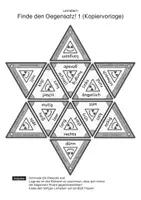 Vorschau - Spiele - Lernsterne Gegensätze 1.1 - Seite 3