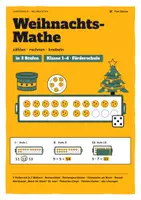 Vorschau - Arbeitsblätter - Weihnachten Mathe Grundschule: zählen, rechnen, knobeln in 3 Stufen - Deckblatt