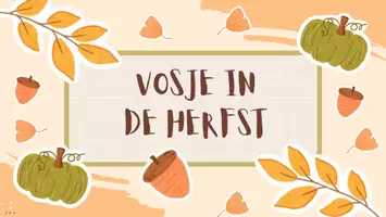 Voorbeeld - Vosje in de herfst - herfstknutsel 🦊🍁 - Pagina 1
