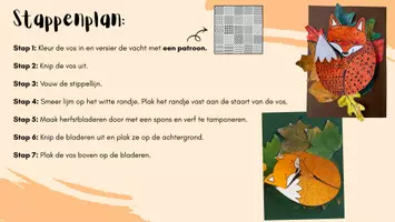 Voorbeeld - Vosje in de herfst - herfstknutsel 🦊🍁 - Pagina 2