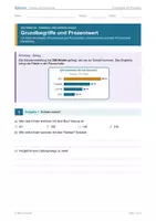 Vorschau - Arbeitsblätter - PROZENTRECHNUNG MATERIALPAKET – differenziert mit Lösungen - Seite 1
