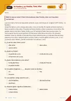 Vorschau - Arbeitsblätter - Spanisch Familie Haustiere Quiz Klasse 7 - Seite 3
