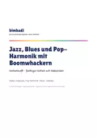 Vorschau - Stundenentwürfe - Jazz, Blues und Pop-Harmonik mit Boomwhackern: 7 Stücke für Klasse 8–10 – farbige Noten, Unterrichtsentwürfe, Hörfassungen + 3D-Playalongs - Seite 1