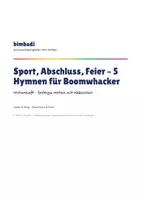 Vorschau - Stundenentwürfe - Sport, Abschluss, Feier: 5 Hymnen für Boomwhacker – Aida, Nessun dorma, Pomp and Circumstance, Ode an die Freude, Happy Birthday – farbige Noten, Unterrichtsentwürfe, Hörfassungen + 3D-Playalongs - Seite 1