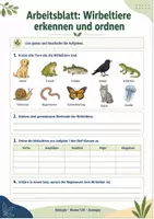 Vorschau - Arbeitsblätter - Materialpaket Biologieunterricht - 24 Themen - Klasse 5 bis 12 - Seite 3