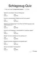 Vorschau - Unterrichtsreihen - Schlagzeug-Test & Quiz + Lösungen und Zertifikat - Seite 3