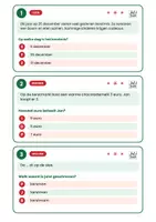 Voorbeeld - Bewegend leren: leeswandeling Kerst tweede leerjaar - derde leerjaar - Voorblad