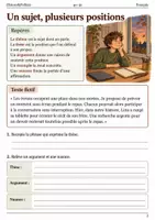 Aperçu - Feuilles d'exercices - Thèses et arguments - 5 livrets de français 4e–3e - Page 2