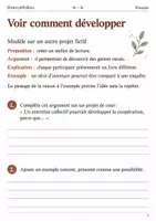 Aperçu - Feuilles d'exercices - Une cour plus verte trois arguments - Français 4e–3e, livret - Page 2