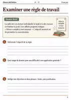 Aperçu - Feuilles d'exercices - Une règle discutée formuler une objection - Français 4e–3e, livret - Page 3