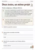 Aperçu - Feuilles d'exercices - Deux tribunes analyser la persuasion - Français 4e–3e, livret - Page 3