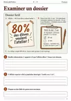 Aperçu - Feuilles d'exercices - Statistique sans source les questions utiles - Français 4e–3e, livret - Page 3