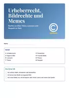Vorschau - Arbeitsblätter - Urheberrecht, Bildrechte und Memes | Arbeitsblätter + Kurztest | Rechte am Bild, Teilen | Informatik/Digitale Bildung Klasse 6/7/8 | mit Lösungen - Seite 2