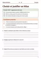 Aperçu - Feuilles d'exercices - La conclusion nuancée dépasser la répétition - Français 4e–3e, livret - Page 3