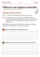 Aperçu - Feuilles d'exercices - Répondre sans attaquer reformuler l’argument adverse - Français 4e–3e, livret - Page 2