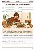 Aperçu - Feuilles d'exercices - Argumenter, analyser les médias et écrire - 30 livrets de français 4e–3e - Page 1
