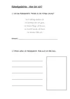 Vorschau - Arbeitsblätter - Rätselgedicht - Seite 2