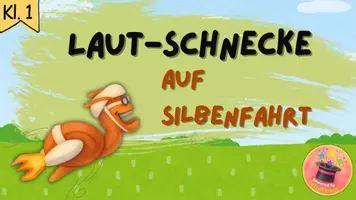 Vorschau - Fördermaterial/Inklusion - Lautauto auf Silbenfahrt - Schneckenedition I Deutsch I Lesen I Klasse 1 I Silbenrutsche - Seite 1