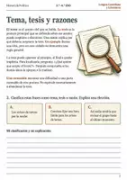 Vista previa - Hojas de trabajo - Argumentación: 15 cuadernos de Lengua 3.º–4.º ESO - página 2