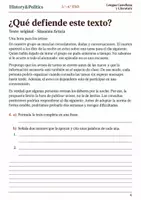 Vista previa - Hojas de trabajo - Tesis principal cuaderno de Lengua 3.º–4.º ESO - página 3