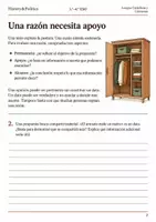 Vista previa - Hojas de trabajo - Evaluar argumentos cuaderno 3.º–4.º ESO - página 1