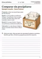 Vista previa - Hojas de trabajo - Evaluar argumentos cuaderno 3.º–4.º ESO - página 2