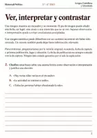 Vista previa - Hojas de trabajo - Imágenes sin contexto: lectura crítica 3.º–4.º ESO - página 1