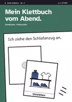 Vorschau - Fördermaterial/Inklusion - Klettbuch Paket: Morgen, Schultag, Abend, Autismus, Förderschule - Seite 1
