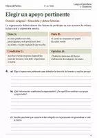 Vista previa - Hojas de trabajo - Desarrollar argumentos cuaderno 3.º–4.º ESO - página 3