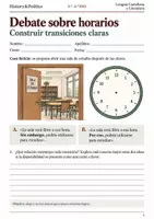 Vista previa - Hojas de trabajo - Conectores y coherencia cuaderno 3.º–4.º ESO - Portada