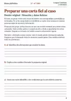 Vista previa - Hojas de trabajo - Carta formal argumentativa cuaderno 3.º–4.º ESO - página 3